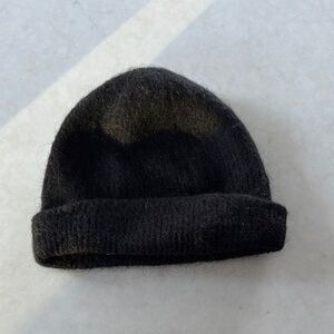 H&M Black Fuzzy Warm Winter Hat Tuque